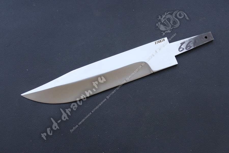 Клинок кованный для ножа 110х18 "DAS661"